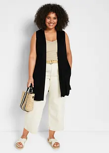 Gilet in maglina di viscosa, bonprix