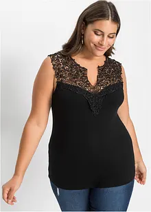 Top in misto viscosa fluente, bonprix