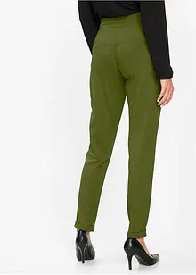 Pantaloni con elastico in vita in misto viscosa, bonprix