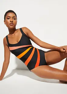 Costume intero con inserti e effetto modellante forte, bonprix