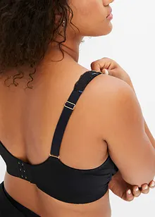 Reggiseno senza ferretto con poliammide riciclata, bonprix