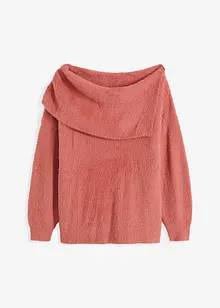 Maglione asimmetrico con spalle scoperte, bonprix