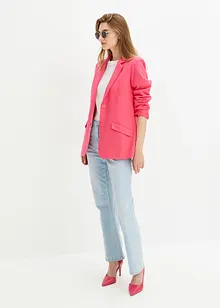 Blazer lungo in jersey di cotone, bonprix