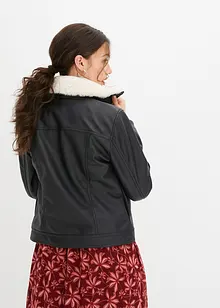 Giacca bomber in similpelle, bonprix