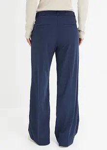 Pantaloni a palazzo con pinces, bonprix