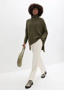 Maglione oversize stile poncho, bonprix