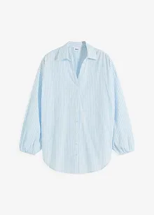 Camicia lunga oversize in puro cotone, bonprix