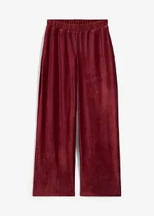 Pantaloni di velluto con cinta elastica, bonprix