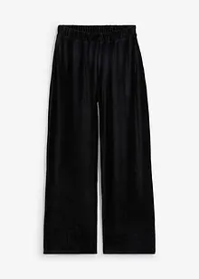 Pantaloni di velluto con cinta elastica, bonprix