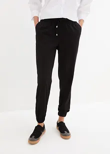 Pantaloni con elastico in vita e laccetto da annodare, bonprix