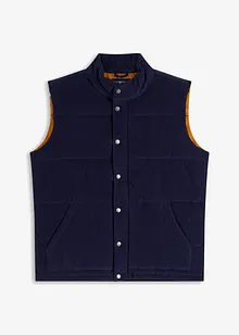 Gilet trapuntato in velluto a costine, bonprix