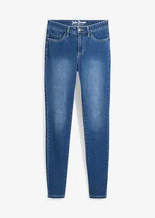 Jeans modellanti skinny, a vita media, bonprix