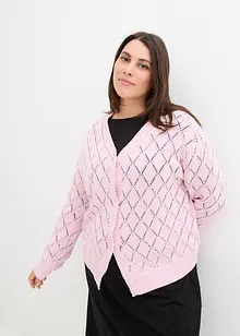 Cardigan traforato, bonprix