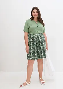 Maglia lunga in misto viscosa, bonprix