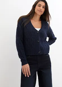 Cardigan a trecce, bonprix