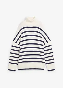 Maglione oversize con spacchi ai lati, bonprix