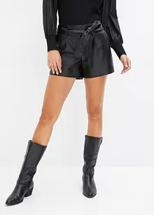 Shorts in similpelle, bonprix