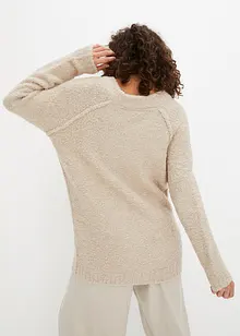 Maglione in filato teddy, bonprix