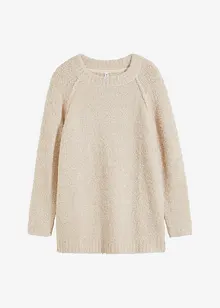 Maglione in filato teddy, bonprix