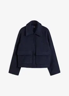 Giacca teddy da mezza stagione in bouclé, bonprix