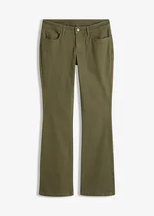 Pantaloni in twill flared, bonprix