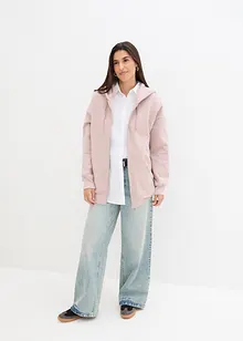 Felpa con zip e cappuccio, bonprix