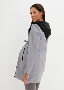 Giacca prémaman corta in softshell con inserto babywearing, bonprix