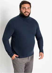 Maglia dolcevita a maniche lunghe in puro cotone, bonprix