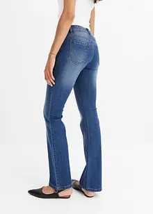 Jeans flared a vita bassa, bonprix