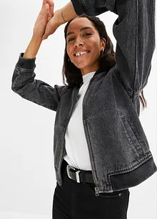 Bomber in jeans, bonprix