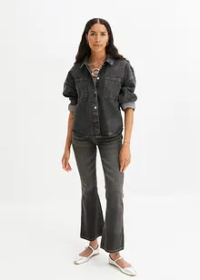 Giacca-camicia in jeans, oversize, bonprix