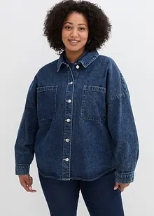 Giacca-camicia in jeans, oversize, bonprix