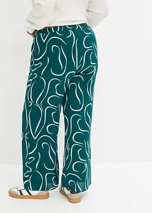 Pantaloni fluenti in fantasia, bonprix