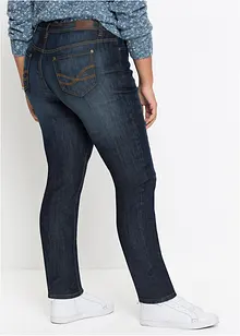 Mom jeans elasticizzati comfort, vita media, bonprix