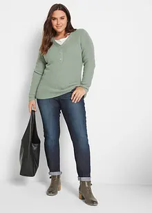 Jeggings, vita media, bonprix