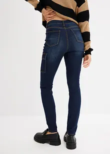 Jeans skinny cargo, bonprix