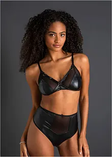 Reggiseno bustier e perizoma a vita alta ouvert (set 2 pezzi), VENUS