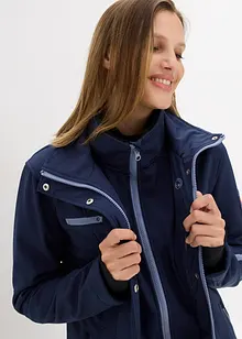 Giacca 2 in 1 in softshell elasticizzato, bonprix