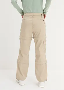 Pantaloni funzionali zip-off idrorepellenti, bonprix