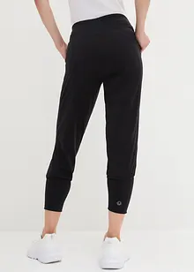 Pantaloni capri sportivi alla turca ultra morbidi, bonprix