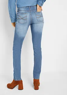 Jeans skinny elasticizzati, vita media, bonprix