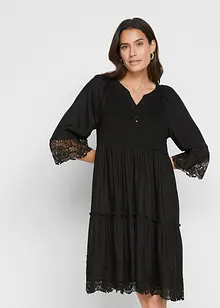 Abito chemisier con pizzo, bonprix