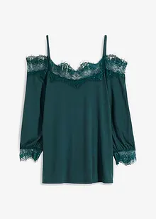 Maglia con pizzo, bonprix