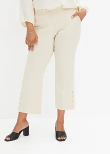 Pantaloni eleganti con bottoni decorativi, bonprix