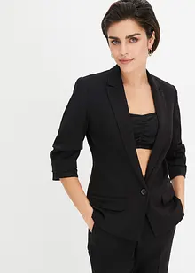 Blazer con maniche drappeggiate, bonprix