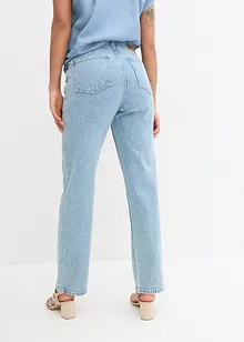 Jeans elasticizzati straight, a vita media, bonprix