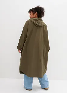 Parka da mezza stagione in stile trench regolabile in vita, bonprix