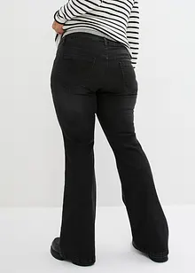 Jeans prémaman elasticizzati, flared, bonprix