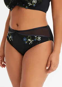 Slip alto con ricami, bonprix