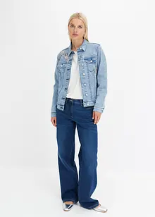 Giacca di jeans con applicazioni, bonprix